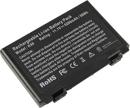 تصویر  باتری لپتاپ ایسوس Battery  Asus K40-K50-F82 FSO