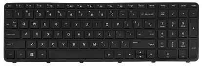 تصویر  Keyboard HP 15-N N15 مشکي اينتر کوچک با فريم